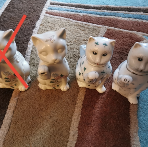Mini cat teapots - Picture 3 of 3